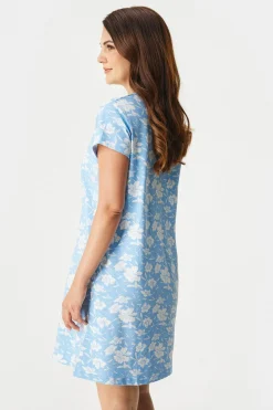 Bawełniana damska koszula nocna Soft Cotton krótka