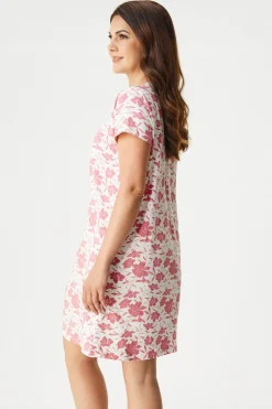 Bawełniana damska koszula nocna Soft Cotton krótka