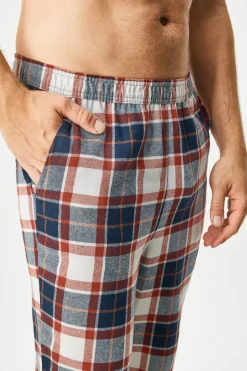 Bawełniane spodnie od piżamy JACK AND JONES JACRimon