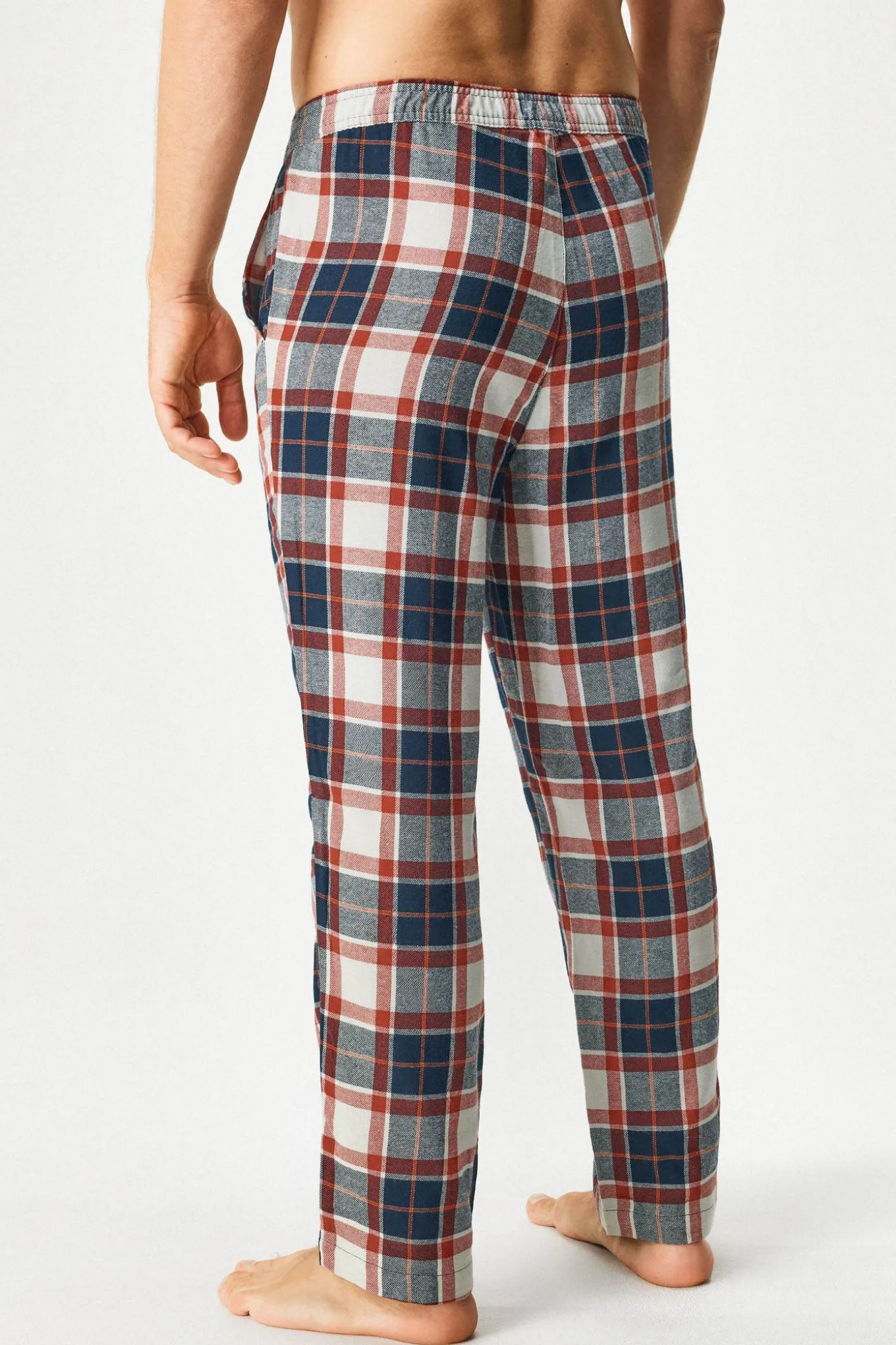 Bawełniane spodnie od piżamy JACK AND JONES JACRimon
