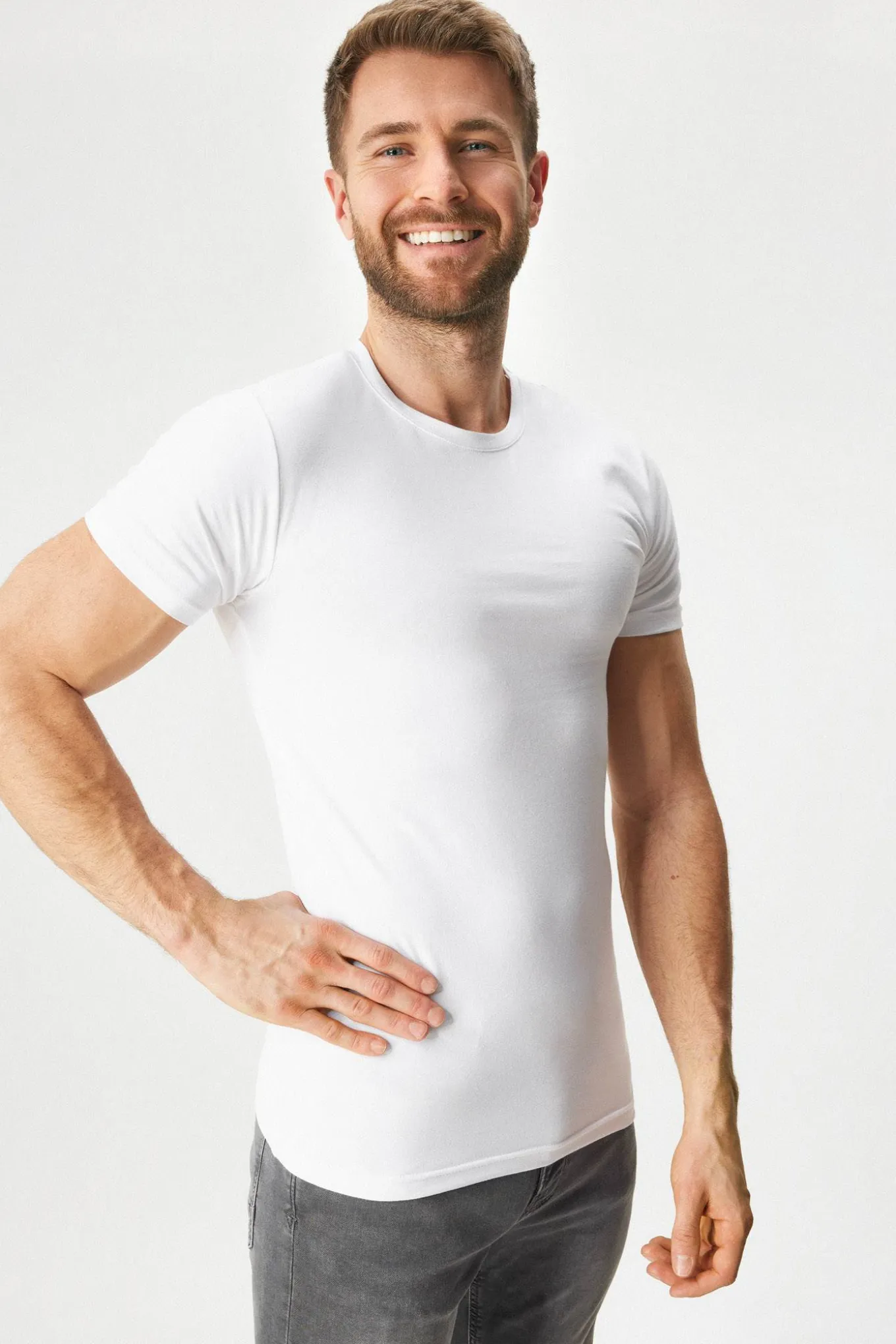 Bawełniany T-shirt męski MEN-A Oscar