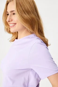 Bawełniany T-shirt Pieces Ria