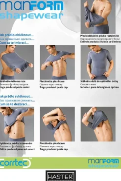 Bezszwowy podkoszulek modelujący SilverPro