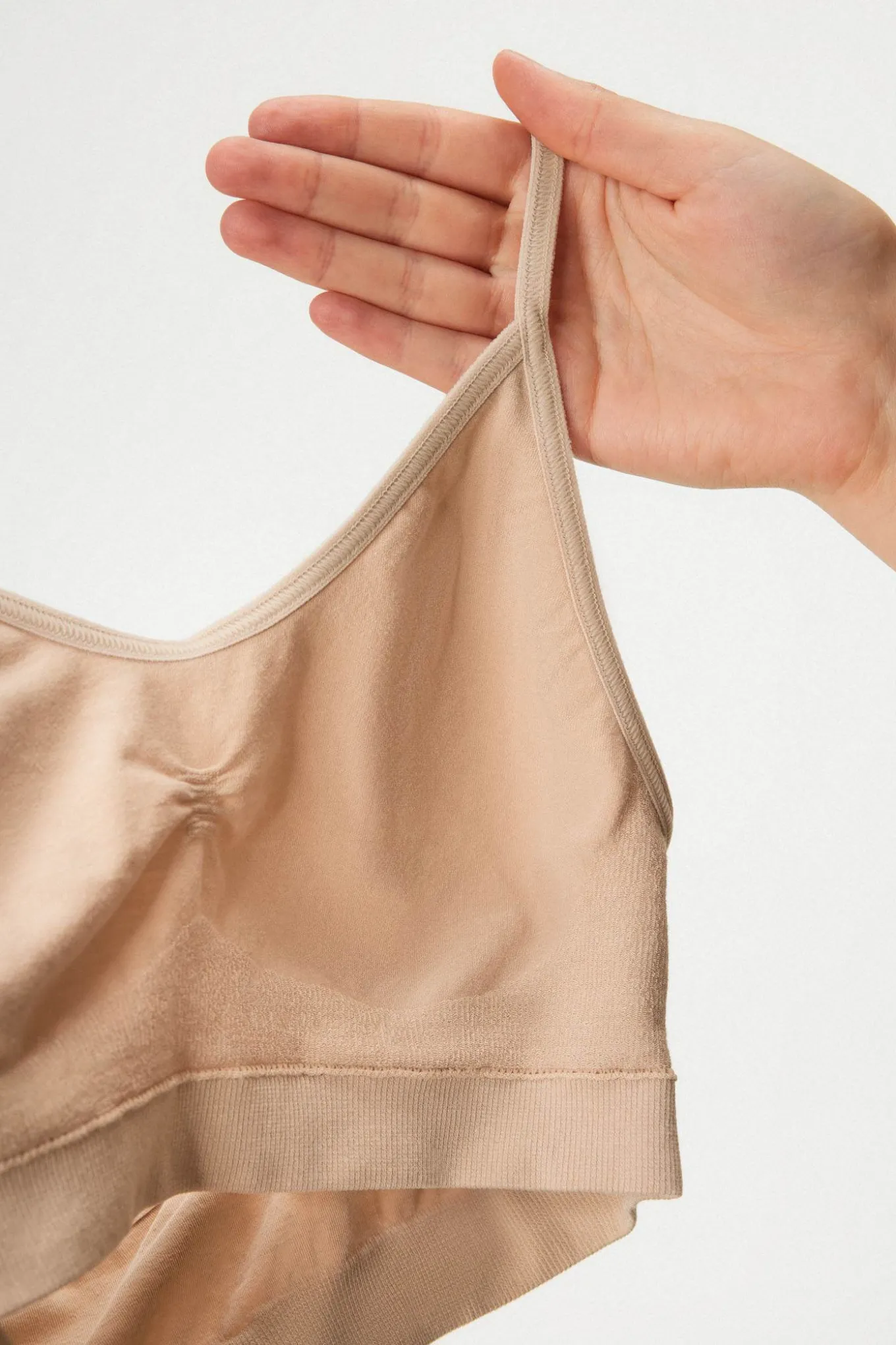 Biustonosz Bamboo Nature Bralette II bezszwowy