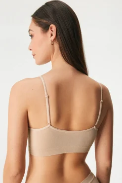 Biustonosz Bamboo Nature Bralette II bezszwowy