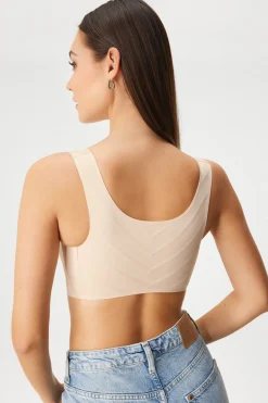 Biustonosz Bonded Micro Bustier z wyjmowanymi wkładkami i bez fiszbin