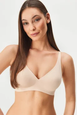 Biustonosz Bonded Micro Push-Up z wyjmowanymi wkładkami