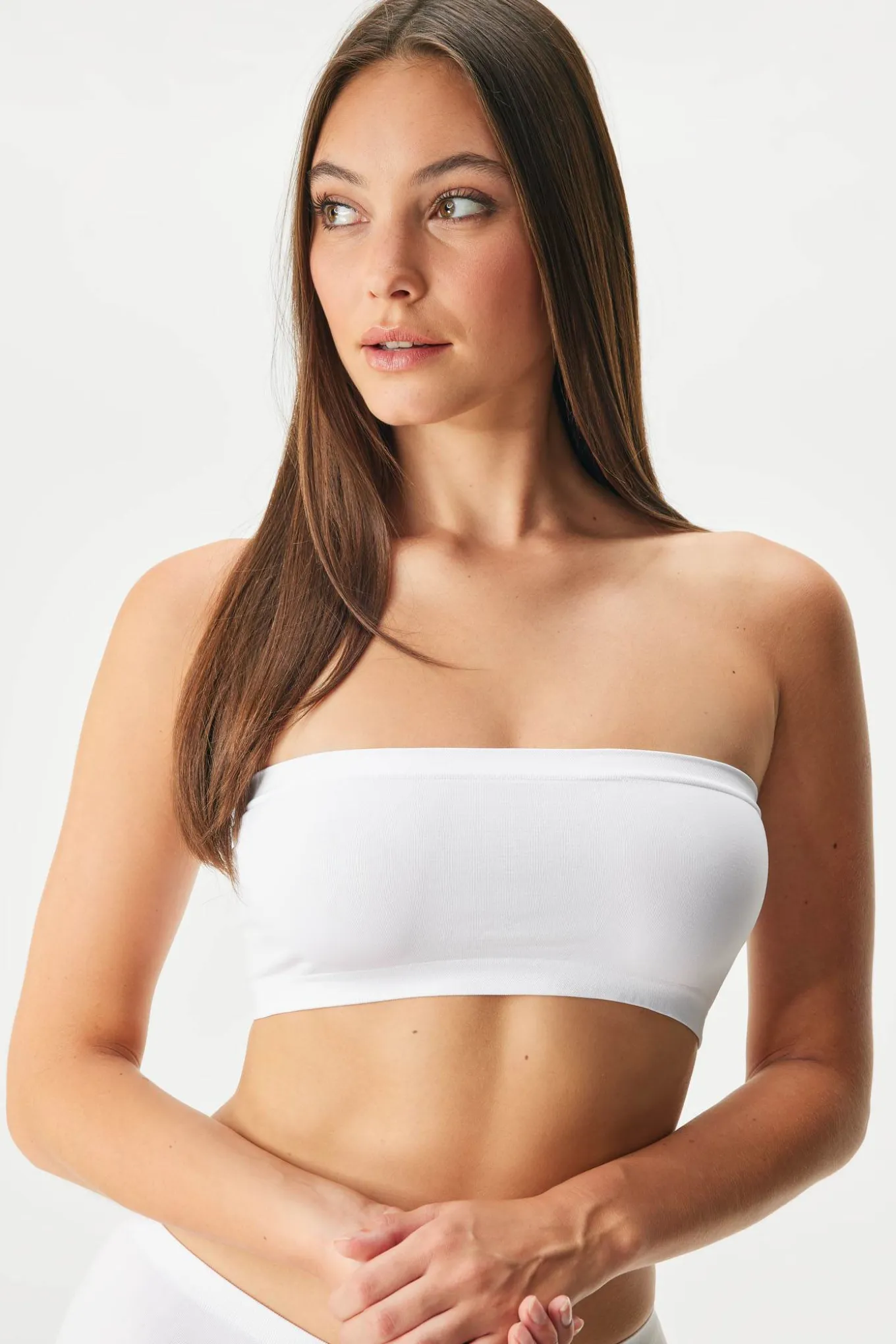 Biustonosz Flexi Bandeau bezszwowy
