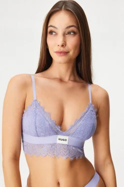 Biustonosz HUGO Triangle RL Lace Bralette
