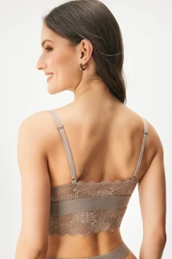 Biustonosz HUGO Triangle RL Lace Bralette