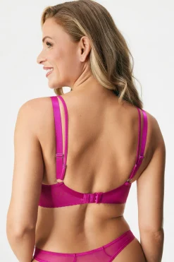 Biustonosz nieusztywniany Brillance Hot Pink
