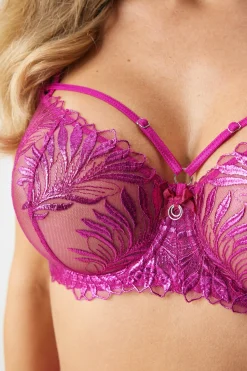 Biustonosz nieusztywniany Brillance Hot Pink