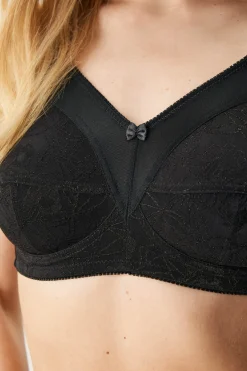 Biustonosz nieusztywniany Shiny Jacquard bez fiszbin