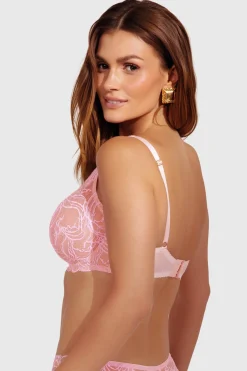 Biustonosz nieusztywniany Sand Pink