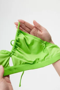 Biustonosz od stroju kąpielowego Neon Green