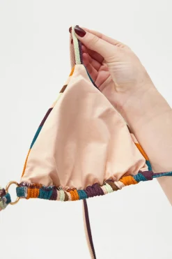 Biustonosz od stroju kąpielowego Stripelle Triangle