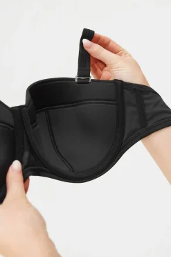 Biustonosz od stroju kąpielowego Splash Black