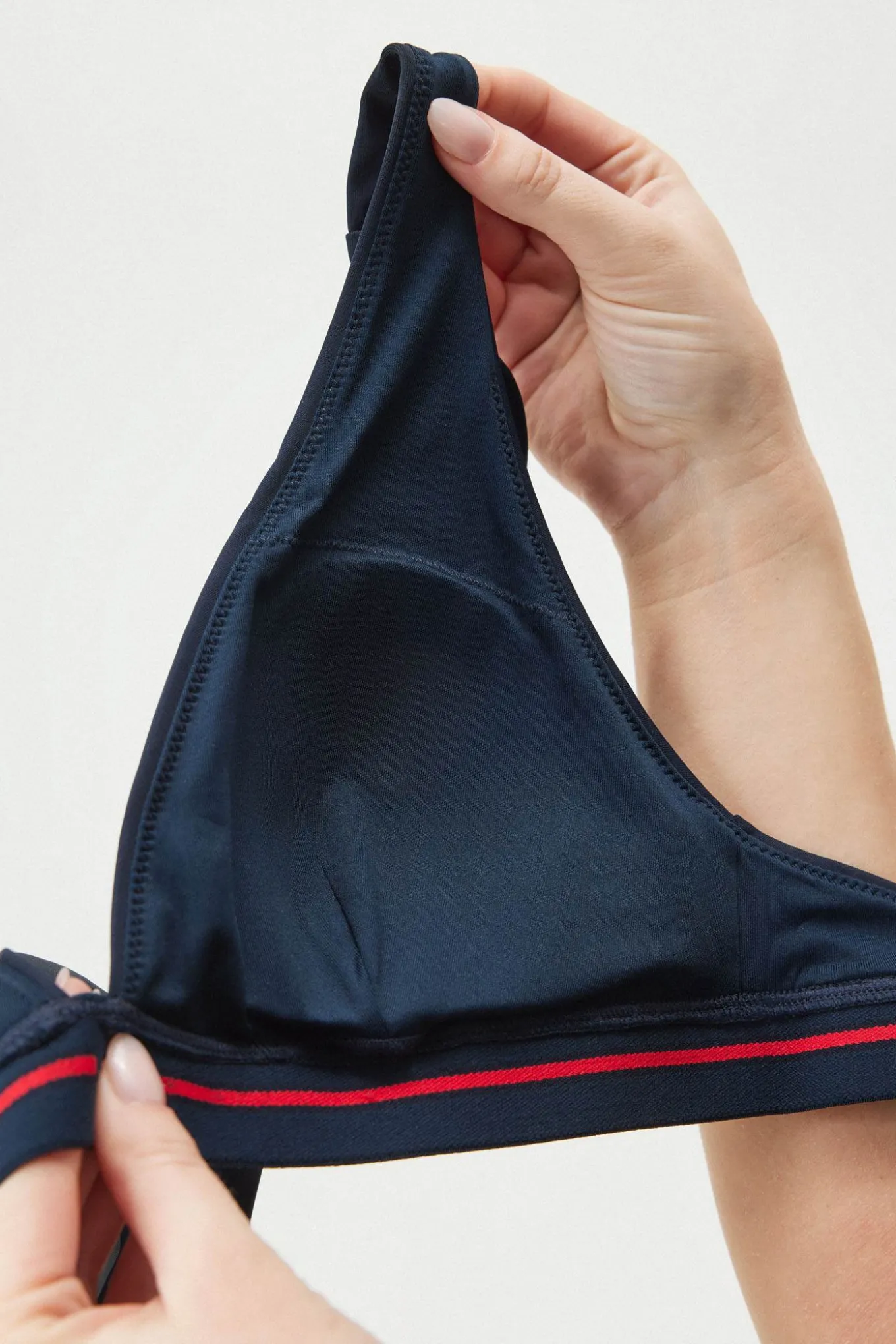 Biustonosz od stroju kąpielowego Tommy Hilfiger Dark Night