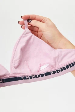 Biustonosz Tommy Hilfiger RP Triangle z wyjmowanymi wkładkami