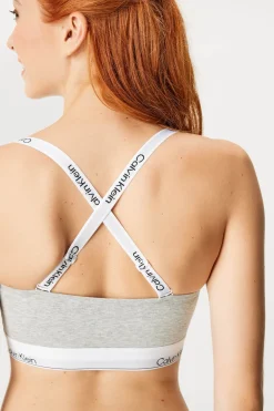Biustonosz usztywniany Calvin Klein Lightly Lined Bandeau
