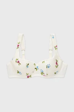 Biustonosz usztywniany Ivory Bloom Bardot