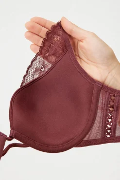 Biustonosz usztywniany Lyra Satin Plunge