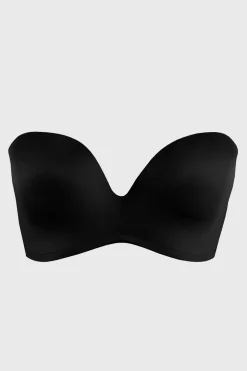 Biustonosz Wonderbra Ultimate Strapless Bardot Double Push-Up bez fiszbin