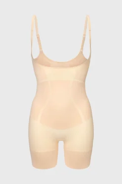 Body wyszczuplające Phoebe z otwartym krokiem