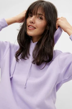 Damska bluza Pieces Chill z kapturem