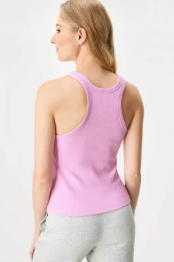 Damski bawełniany top od piżamy Calvin Klein Graphic