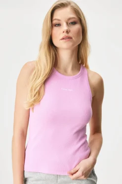 Damski bawełniany top od piżamy Calvin Klein Graphic