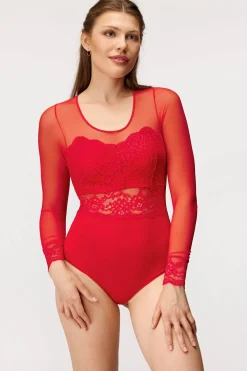 Damskie body Dantelle