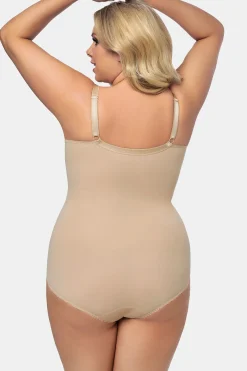 Damskie body wyszczuplające Gala beżowe