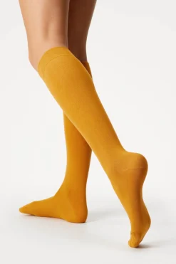 Damskie podkolanówki Basic Color