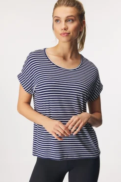 Damski T-shirt ONLY Stripe