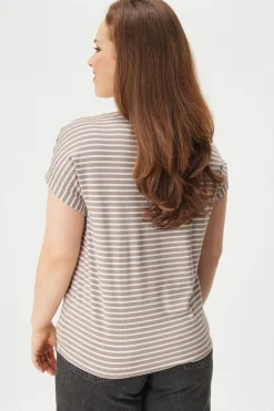Damski T-shirt ONLY Stripe