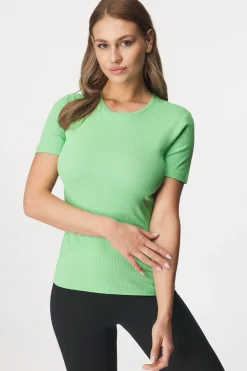 Damski T-shirt Pieces Rukado z krótkim rękawem
