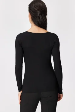 Damski T-shirt z długimi rękawami Melani