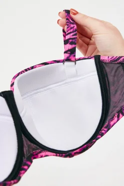 Dwuczęściowy strój kąpielowy Panther Pink