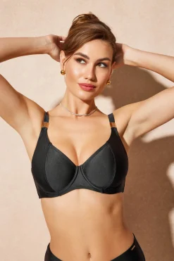 Dwuczęściowy strój kąpielowy Satin Black I