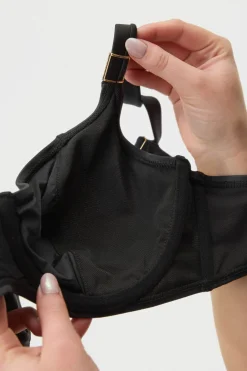 Dwuczęściowy strój kąpielowy Satin Black I