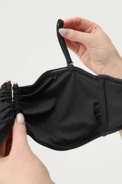 Dwuczęściowy strój kąpielowy Satin Black III