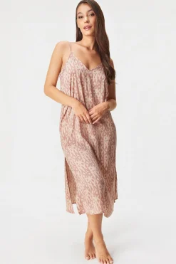 Koszula nocna DKNY Autumn Spice długa