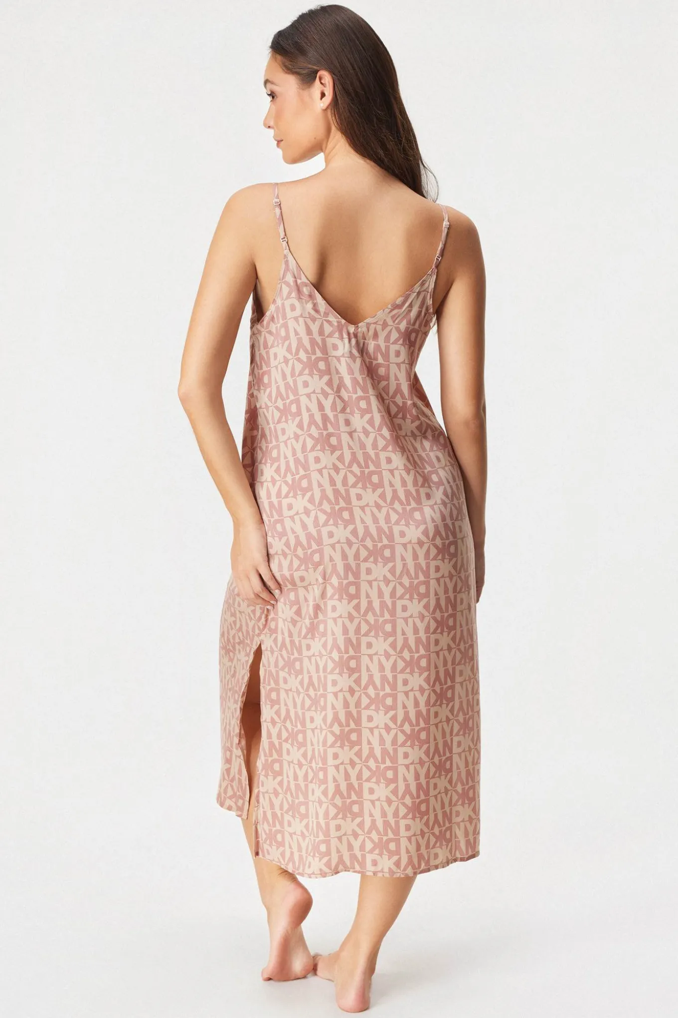 Koszula nocna DKNY Autumn Spice długa