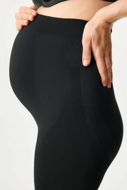 Majtki ciążowe Mama z nogawkami i wysokim stanem