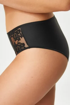 Majtki klasyczne Grace Black