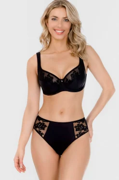 Majtki klasyczne Grace Black
