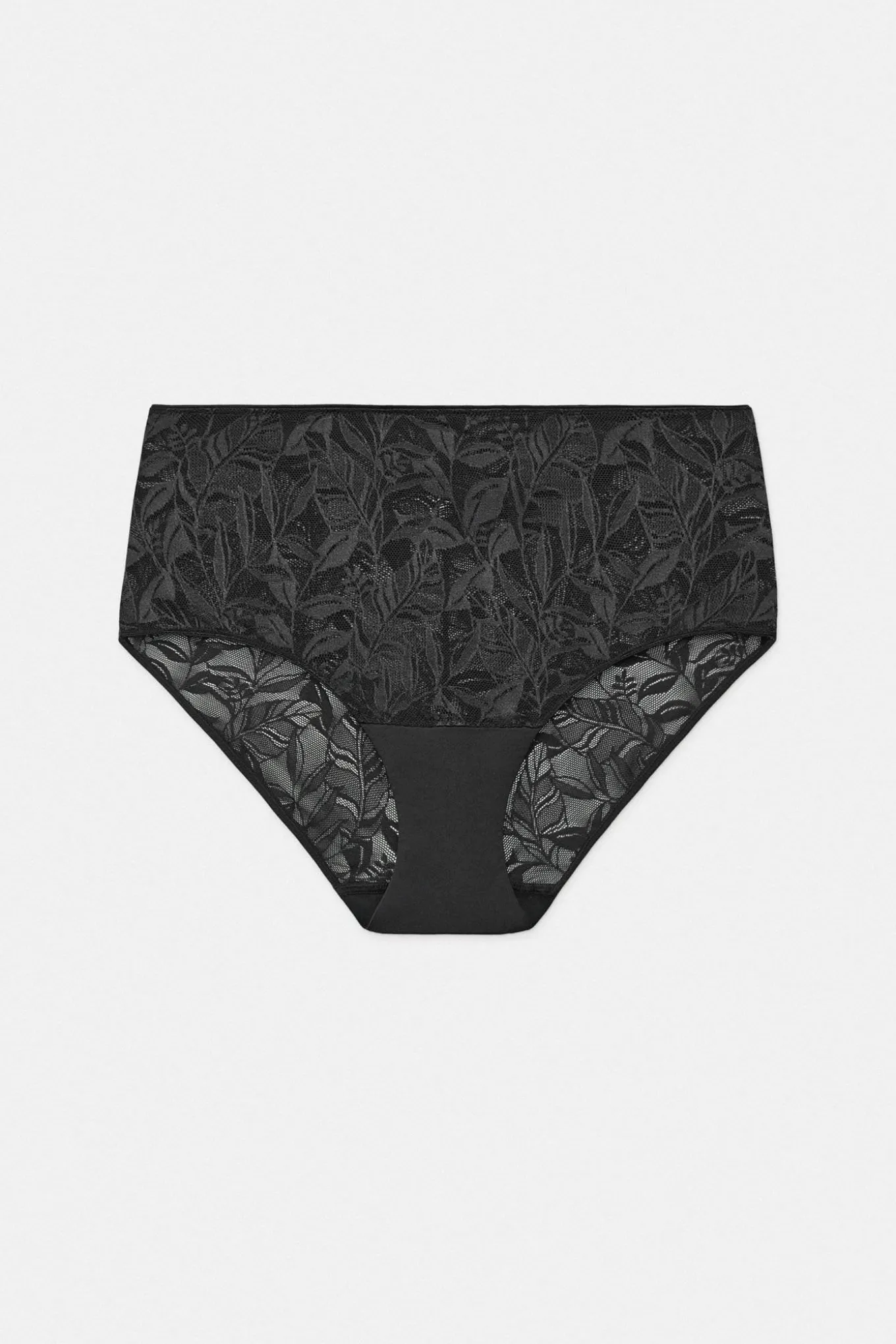 Majtki klasyczne Lace Nature z wysokim stanem