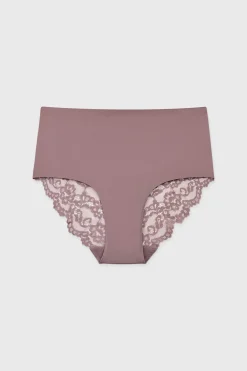 Majtki klasyczne Simple Lace z podwyższoną talią