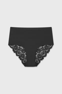 Majtki klasyczne Simple Lace z podwyższoną talią